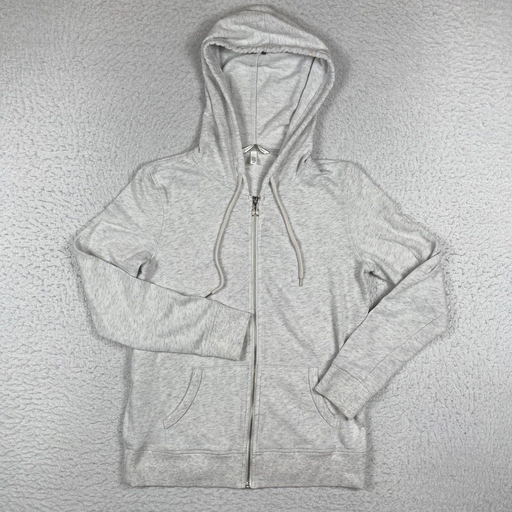 Victorias Secret Sweatshirt Womens Small Wings Love Zip Hoodie Casual Travel